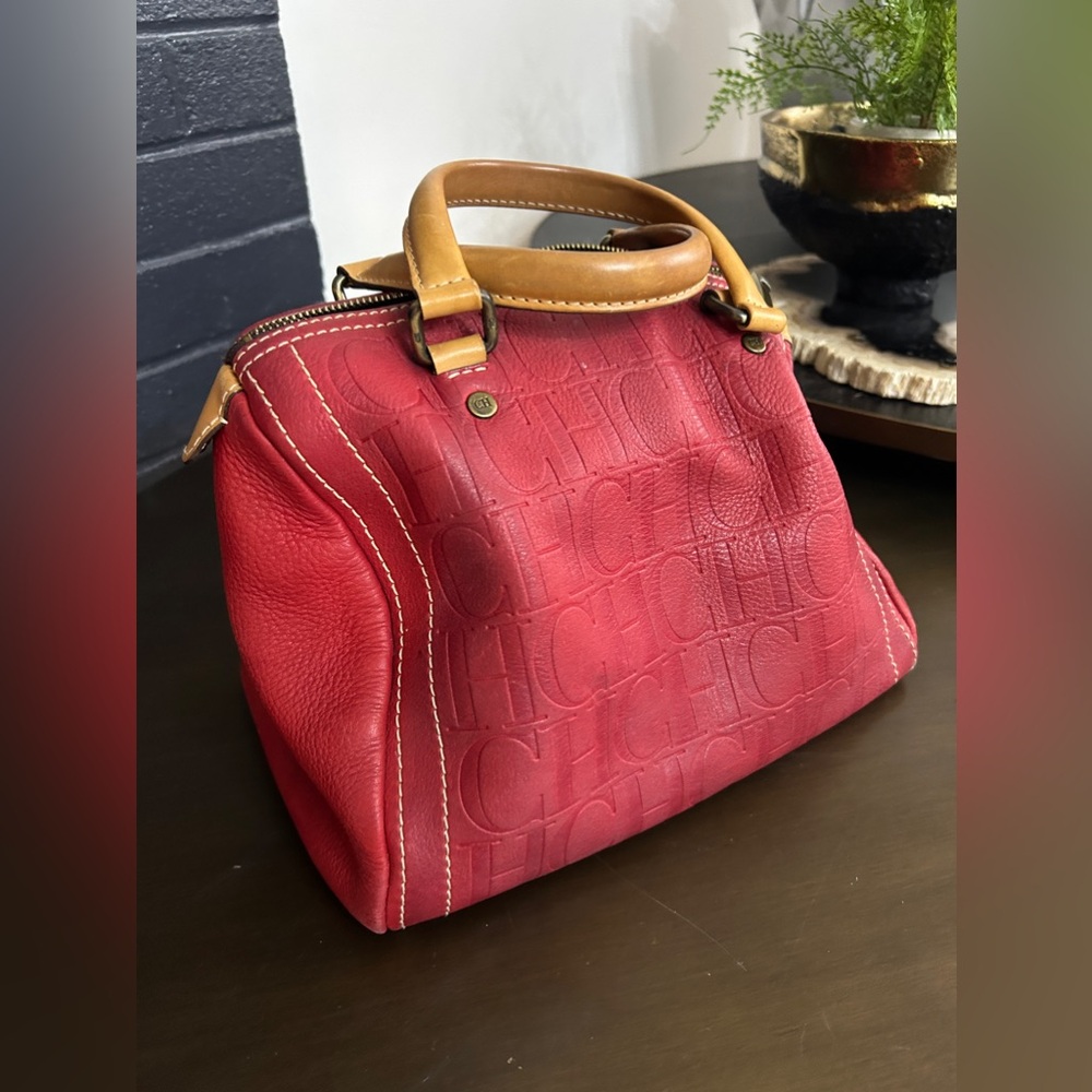 Carolina Herrera authentic leather
